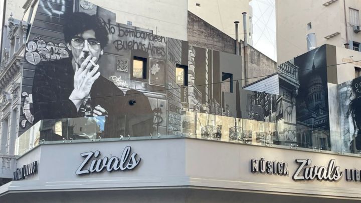 Nuevo mural en honor a Charly García