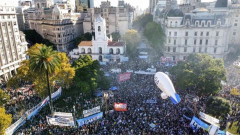 “La marcha mostró con contundencia la defensa de la educación y universidad pública”