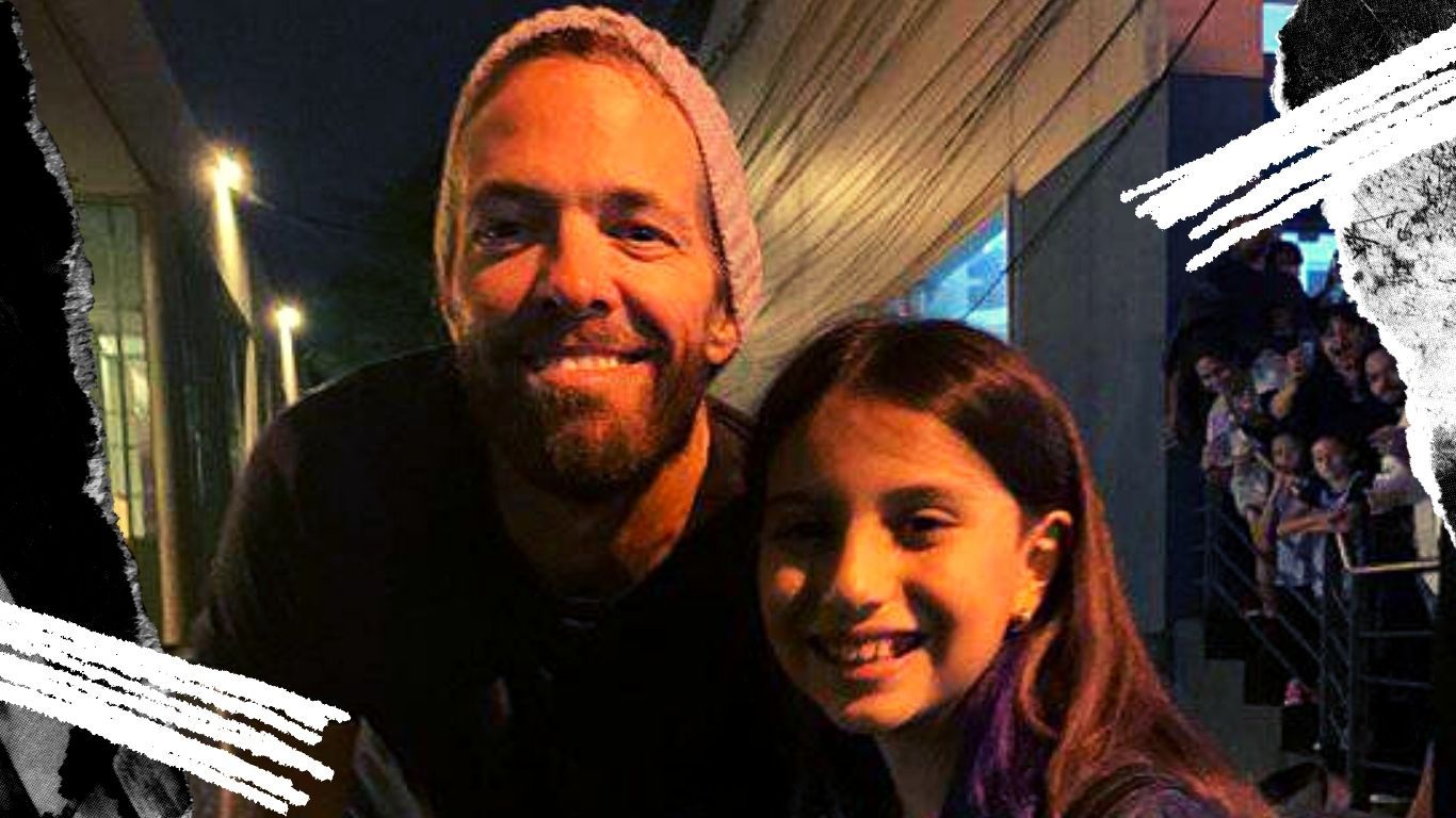 El encuentro de Emma Sofía con Taylor Hawkins