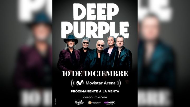 ¡Notición! Deep Purple vuelve a la Argentina
