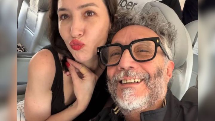 Fito Páez y Sofía Gala, juntos rockeando arriba del escenario