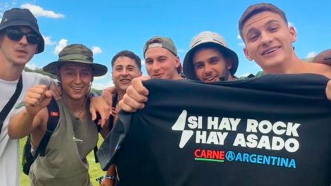 Carne Argentina prendió el fuego en el Cosquín Rock 2026: si hay rock, hay asado