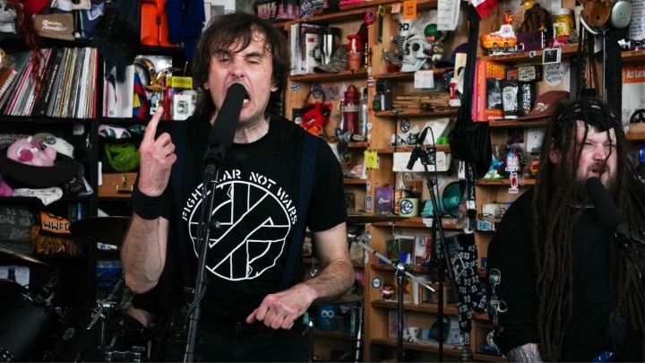 Napalm Death descontroló el Tiny Desk