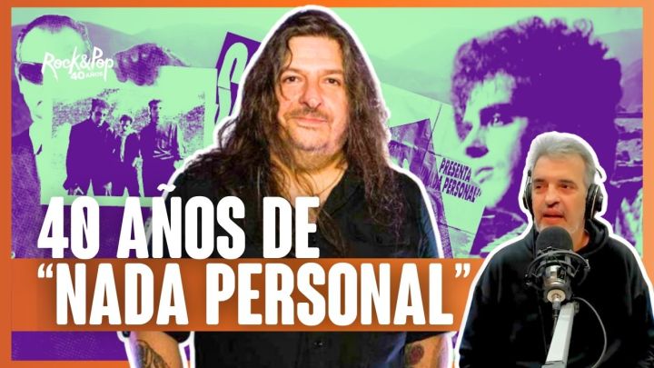 El recuerdo de Adrián Taverna a 40 años de Nada Personal