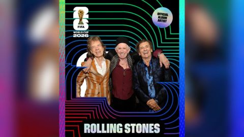 The Rolling Stones presentes en el álbum oficial del Mundial 2026