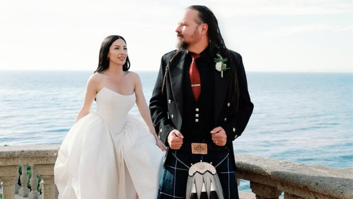La romántica boda renacentista de Jonathan Davis